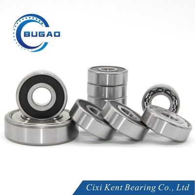 R168-2RS/2RS/Bearings de bolas miniatura de ranura profunda de tamaño de pulgada abierta con ángulo de contacto de cero