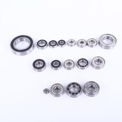 RS/Rz/Zz/Abrido rodamiento de bolas radial sellado con ranura profunda hecho de acero de grado ZV1 ZV2 ZV3