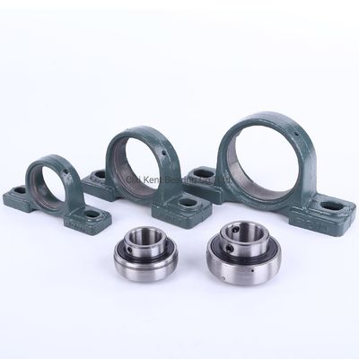 Rodamiento de línea única Rodamiento de bloque de almohada de acero para piezas de automóviles OEM por Cixi Kent Bearing