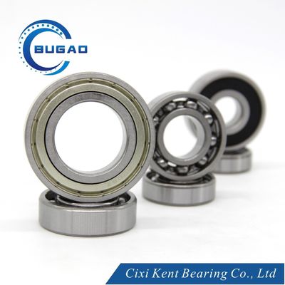 OEM Auto Parts Equipos eléctricos Partes de motores eléctricos Rodamientos de acero 6200 6201 6202 RS ZZ Rodamientos de bolas de Cixi Kent